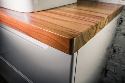 *Wood.06.60/LW Столешница для тумбы Wood 60 бук светлое дерево JORNO фото 2