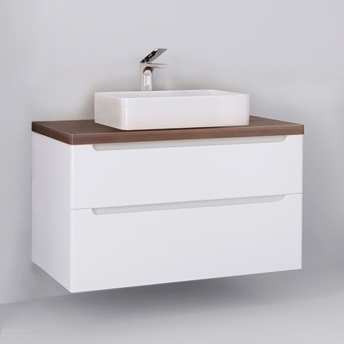 *wood.01.100/P/W Тумба Wood 100 белая белый JORNO фото 2