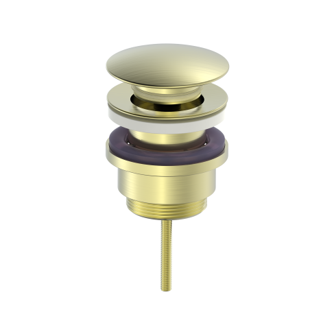 OL-SS07-BG Донный клапан Click-Clack универсальный матовое золото OLIVEEKA фото 1