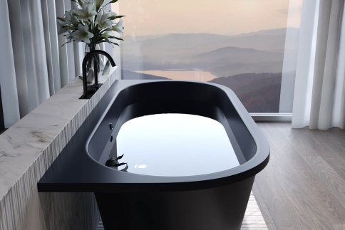 1.01.003.11.3 GALATEA Ванна 170x77 Soft Rock Color палитра RAL HOLBI фото 2