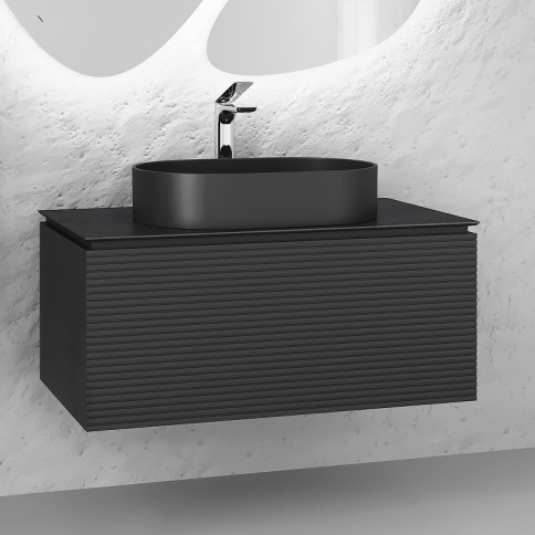*Stn.01.100/P/A/JR Тумба Stone 100 антрацит JORNO фото 2