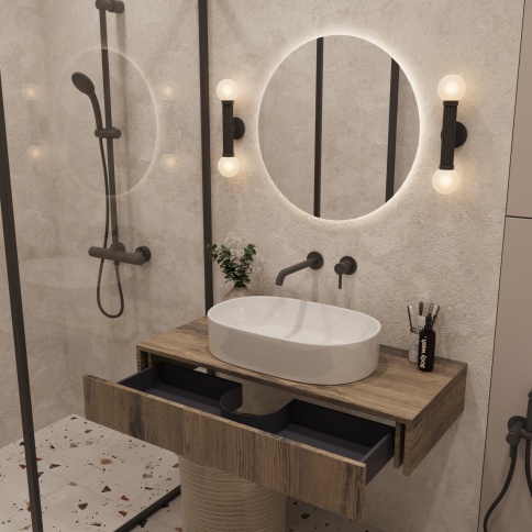 T100AT Тумба без вырезов Токио 100 Аттик фото 5