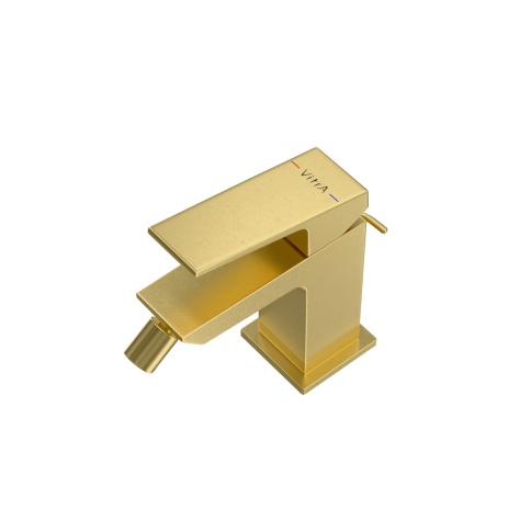 A4372625EXP Minimax Square Смеситель для биде золото брашированное VITRA фото 2