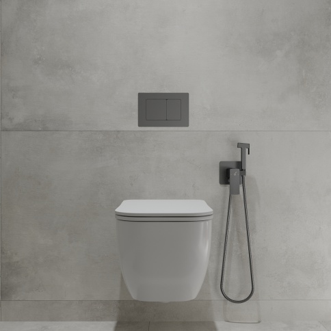 OL-1216 Унитаз подвесной безободковый Tornado с сиденьем микролифт белый OLIVEEKA фото 6