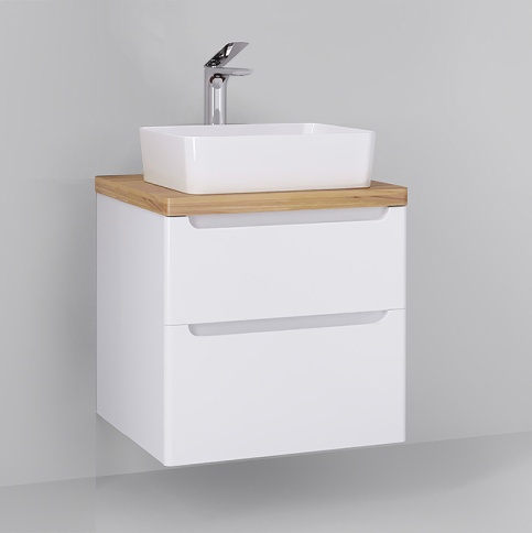 *wood.01.60/P/W Тумба Wood 60 белая белый JORNO фото 3