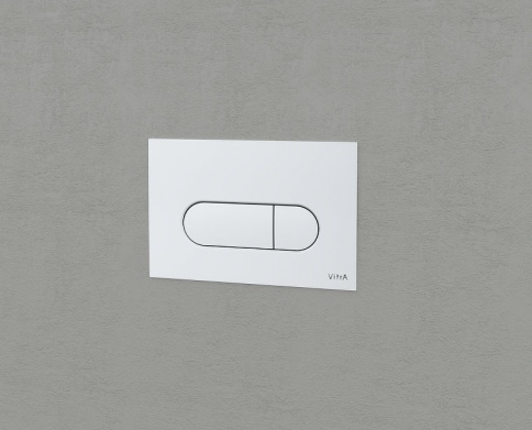 740-2200 Root Round Панель смыва белая фото 2