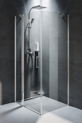 NOVIK Z203 863x763x2000  душевое ограждение, хром RIHO фото 1