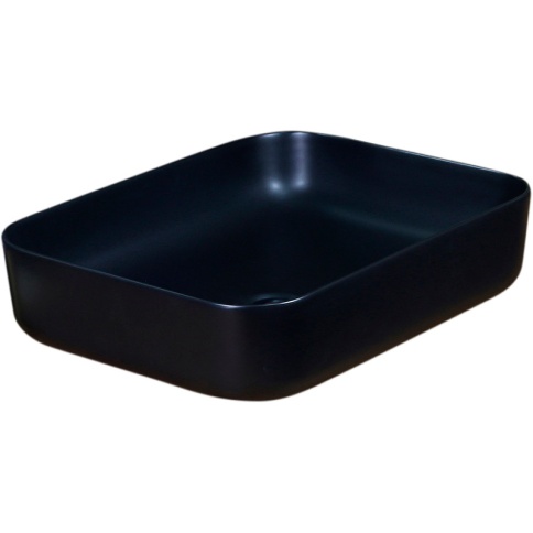 *MLN-320353MB Раковина MELANA 51 матовая черная черный матовый JORNO фото 1