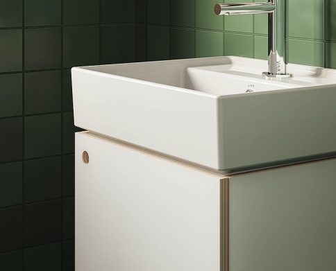 7400B003-0001 ArchiPlan Раковина 45 см белая VITRA фото 2