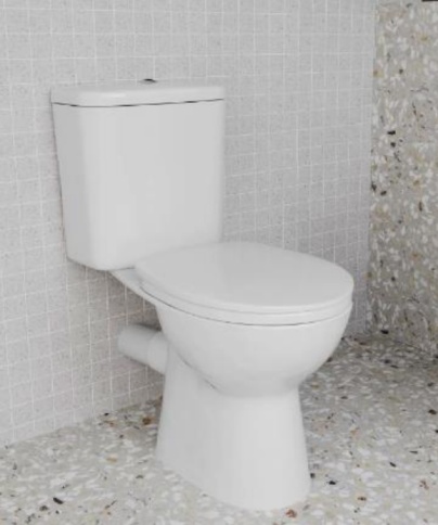 9864B099-7207 HIMMEL Унитаз безободковый с бачком и сиденьем микролифт из термопласта NORM (VITRA) фото 2