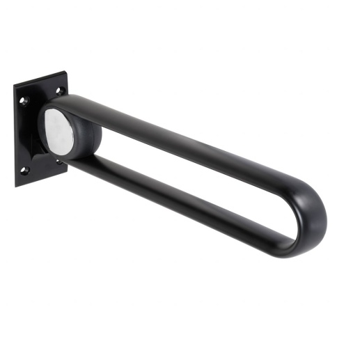 355107270 Oткиднoй U-oбpaзный пopучeнь черный BEMETA фото 1