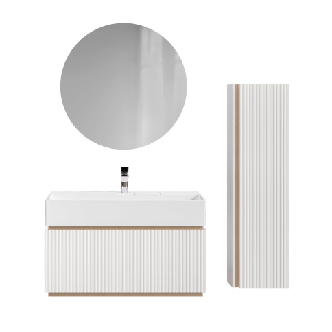 Fil.04.120/P/W/JR Пенал Filoro 120 подвесной белый JORNO фото 6