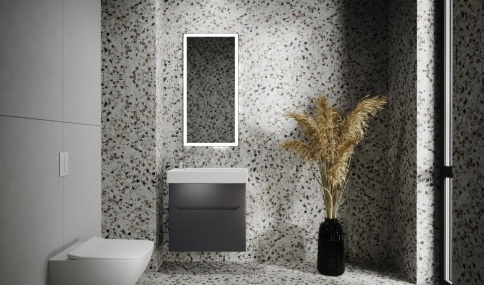 *Folk.01.55/P/W/JR Тумба Folk 55 подвесная белая JORNO фото 12