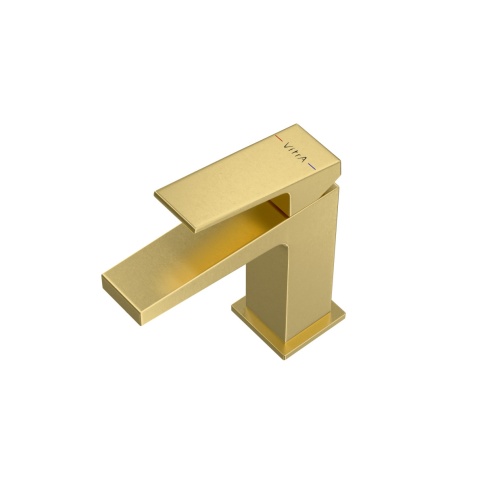 A4372025EXP Minimax Square Смеситель для раковины золото брашированное VITRA фото 2