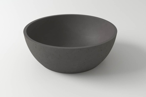 2.02.001.44.4 MOON Раковина 43x43 Nano Concrete бетон HOLBI фото 1