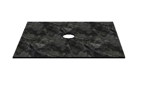 KPK995 Столешница 100см компакт-плита Курибита (1 вырез) фото 1