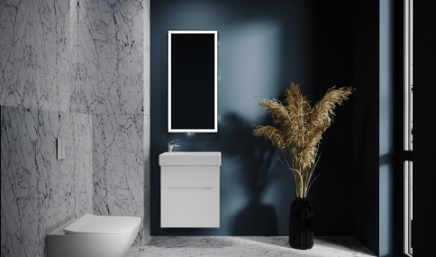 *Тумба Folk 65 подвесная белая JORNO фото 5