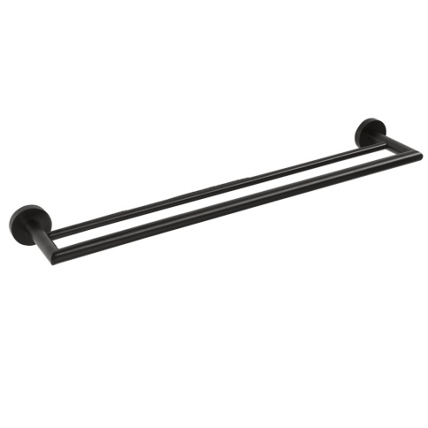 104204050 DARK Полотенцедержатель двойной, черный BEMETA фото 1