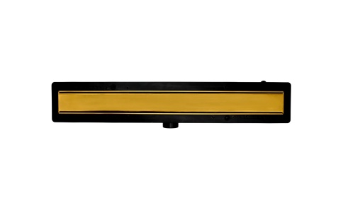 SZH9550 Душевой лоток с рамкой и решеткой 55см из нержавеющей стали DESIGN4 цвет матовое золото PLASTBRNO фото 2