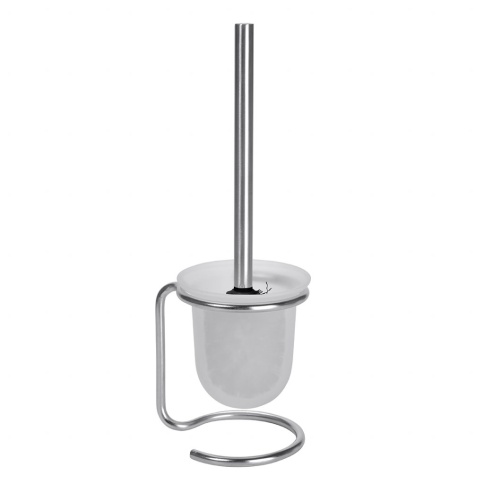 104113109 NEO Ершик  напольный (стекло), щётка черная,  сталь шлифованная BEMETA фото 1