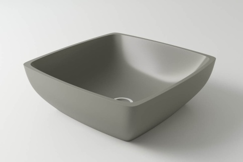 1.02.007.11.3 JUPITER Раковина 43x43 Soft Rock Color палитра RAL HOLBI фото 1