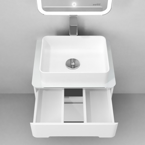 Bos.01.60/P/W Тумба  Bosko 60 подвесная белый JORNO фото 4