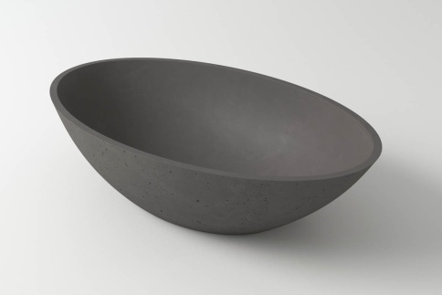 2.02.006.44.4 DIONE Раковина 60x36 Nano Concrete бетон HOLBI фото 1