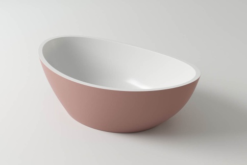 1.02.005.11.2 EUROPE Раковина 54x33 Soft Rock Duo палитра RAL HOLBI фото 1