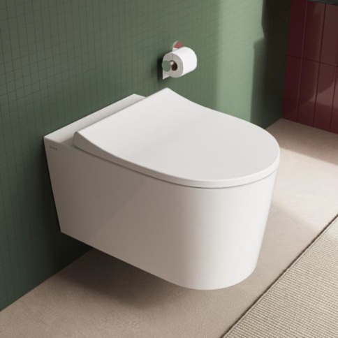 7870B403-0075 Nest Quantum flush Подвесной безободковый унитаз без сиденья фото 3