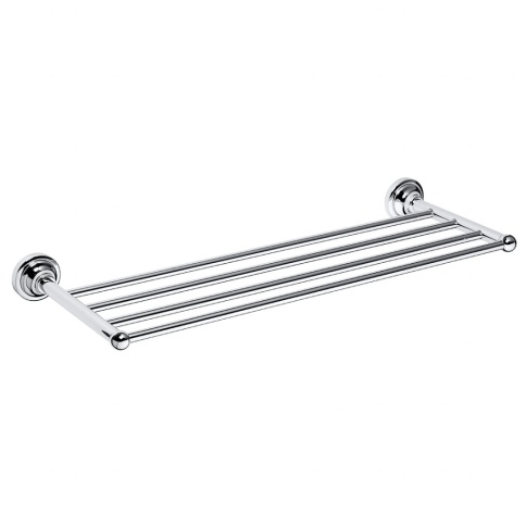 144302182 RETRO Полочка для полотенец 600 мм хром BEMETA фото 1