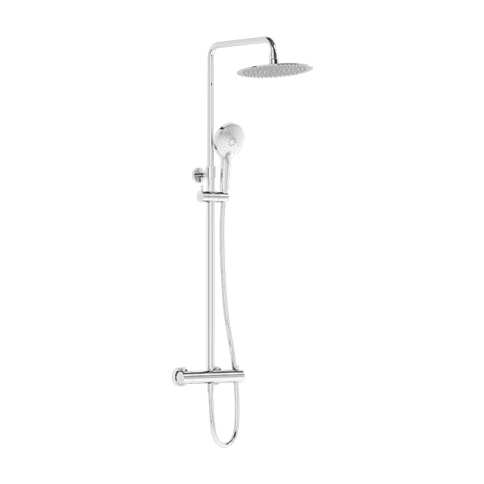 A47201EXP Aquaheat Bliss 250 Душевая колонна с термостатом хром VITRA фото 1