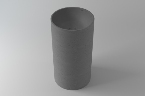 2.02.019.44.4 ANDROMEDA Раковина напольная 44х44 Nano Concrete бетон HOLBI фото 1