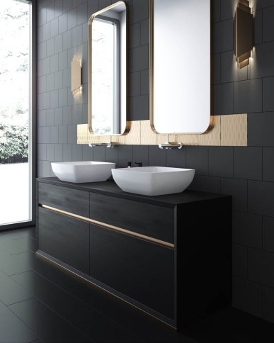 1.02.007.11.3 JUPITER Раковина 43x43 Soft Rock Color палитра RAL HOLBI фото 3