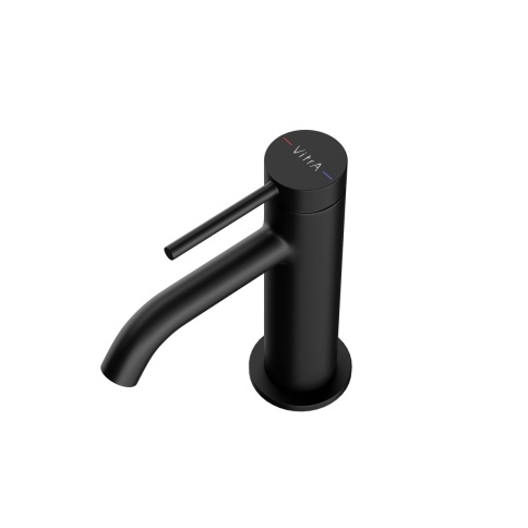 A4353036EXP Minimax Round Смеситель для раковины черный матовый VITRA фото 2