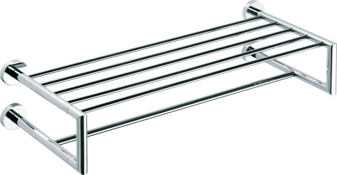 104205102 OMEGA Полочка для полотенец, хром BEMETA фото 1