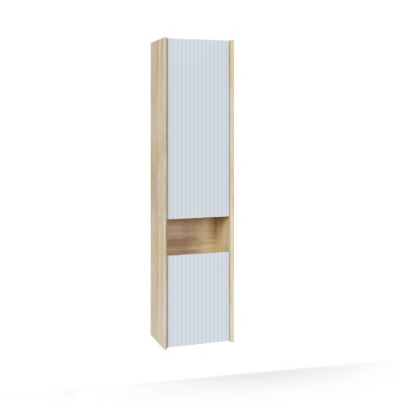 Toss.04.140/P/SS-W/JR Пенал Tossony 140 подвесной Сонома светлая/Белый белый JORNO фото 1