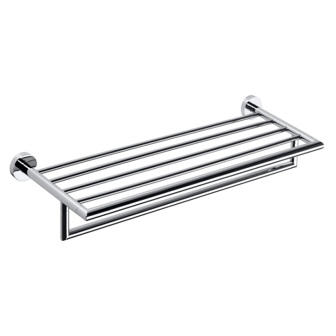 104205072 OMEGA Полочка для полотенец 655 мм, хром BEMETA фото 1