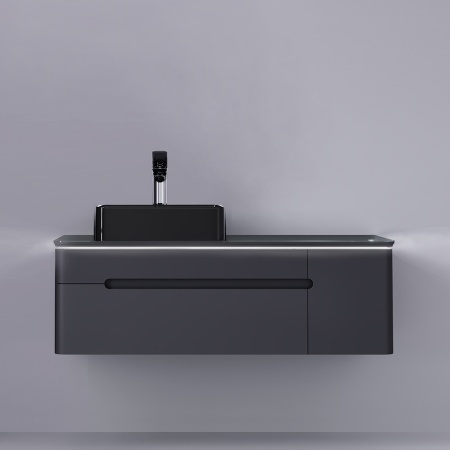 Shi.01.120/P/A Тумба Shine 120 подвесная антрацит JORNO фото 2