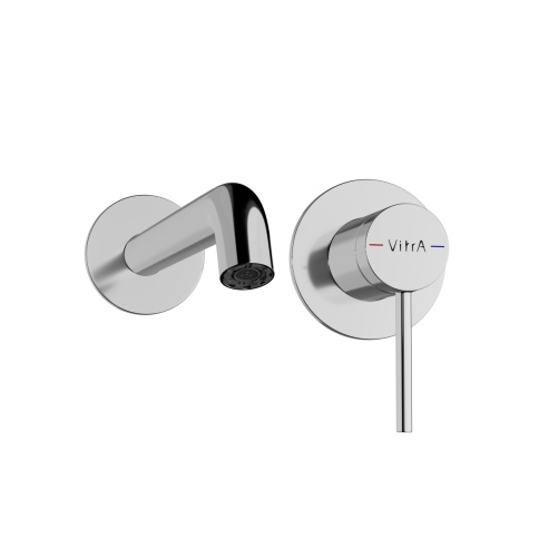 A43549EXP Minimax Round Внешняя часть встроенного смесителя для раковины хром VITRA фото 3