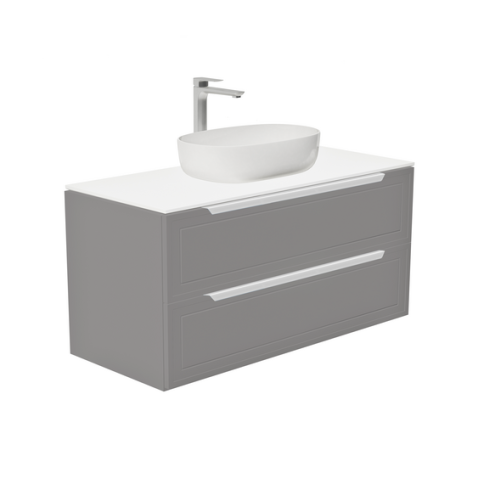 S100PG-KPW Тумба со столешницей Севилья 100 Платиновый (RAL 7036) фото 2