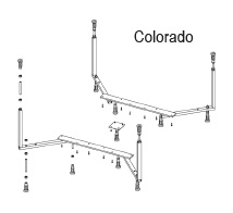 2YNCL1019 Усиленная рама COLORADO фото 1