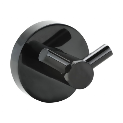 159106032 HEMATIT Крючок двойной антрацит глянец BEMETA фото 1