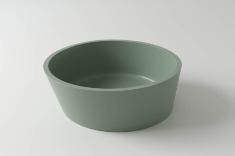 1.02.002.11.3 ALMATEA Раковина 42х42 Soft Rock Color палитра RAL HOLBI фото 1