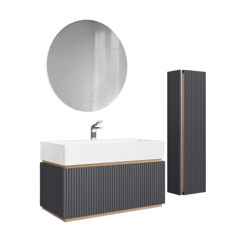 Fil.04.120/P/A/JR Пенал Filoro 120 подвесной антрацит JORNO фото 8