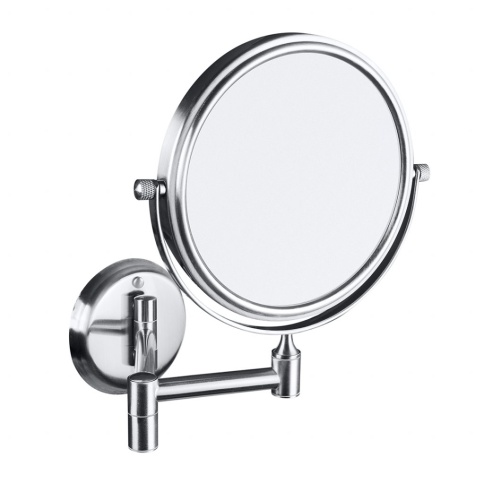 106301705 NEO Косметическое зеркало d.133 мм сталь шлифованная BEMETA фото 1