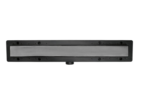 SZA975M Душевой лоток с решеткой 75см из нержавеющей стали DESIGN4 цвет графит PLASTBRNO фото 2