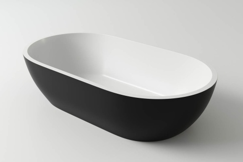 1.02.009.11.2 MERCURY Раковина 64x35 Soft Rock Duo палитра RAL HOLBI фото 1