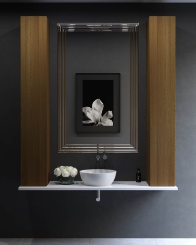 1.02.001.11.3 MOON Раковина 43x43 Soft Rock Color палитра RAL HOLBI фото 3