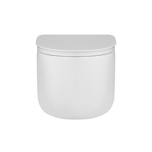 OL-G27 Унитаз подвесной безободковый Tornado с сиденьем микролифт белый OLIVEEKA фото 2