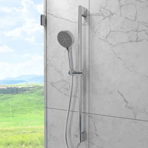 A45908EXP BASE Round Душевой гарнитур хром VITRA фото 3